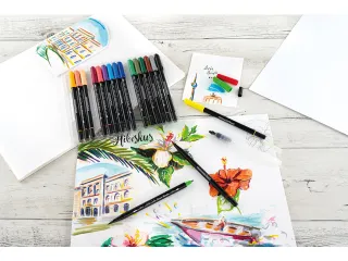 Sketch marker Eberhard Faber 18 stuks assorti kleuren - 3