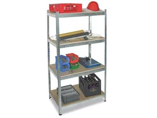 magazijnstelling,grondveld,HxBxD 1800x900x600mm,vakl. 265kg - 1