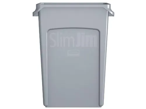 Rubbermaid afvalcontainer Slim Jim 87 liter grijs