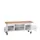 werkbank,HxBxD 830x2000x600mm,multiplexblad,uitrusting: 2laden,2kasten