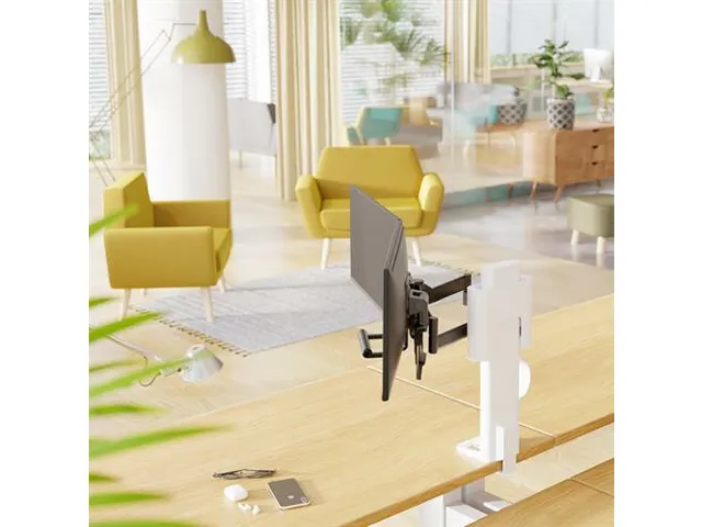 Ergotron Monitorarm 2 Schermen Tot 27 Inch TRACE Dual Monitor Mount