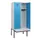 locker met bank,HxBxD 1950x800x815mm,2vak,vak B 400mm,cilinderslot
