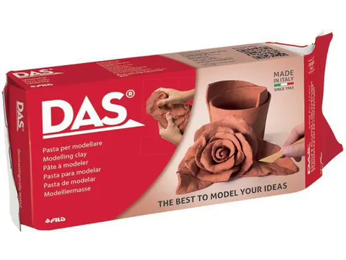 Boetseerklei DAS luchthardend 500 gram terracotta