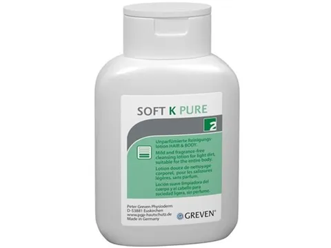 Soft K Pure was -& douchegel geurvrij 24x 250ml flacon