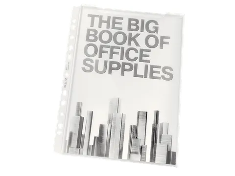 harmonica showtas A4 PP 11-gaats 0.18mm generfd, pak van 5 stuks