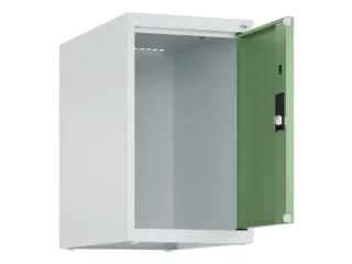 opzetkast,v. locker,1vak.,vak B 300mm,HxBxD 500x300x500mm,vleugeldeur - 2