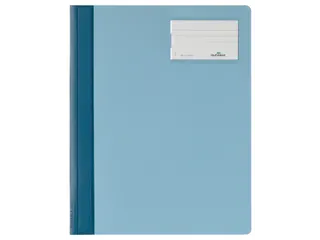Snelhechter Durable A4 PVC etiketvenster blauw - 1