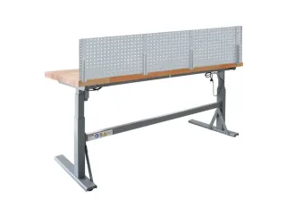 Elektrisch Verstelbaar werkbank HxBxD 700-1170x2000x750mm beukblad - 2