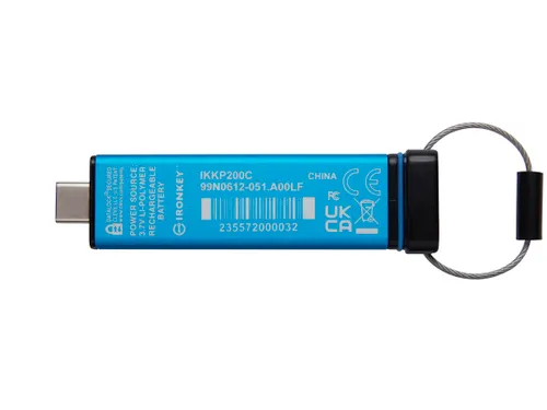 16GB USB-C IronKey Keypad 200C, FIPS 140-3 Lvl 3 (aangevraagd) AES-256
