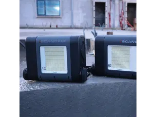 bouwlamp,864 SMD-led,20000-80000lumen,draaggreep,straalhoek 120 ° - 15