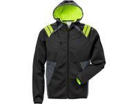 Softshell 7461 BON Zwart/antraciet, Maat M