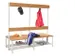 banc double,HxLxP 1600x2000x770mm,piètement RAL9010
