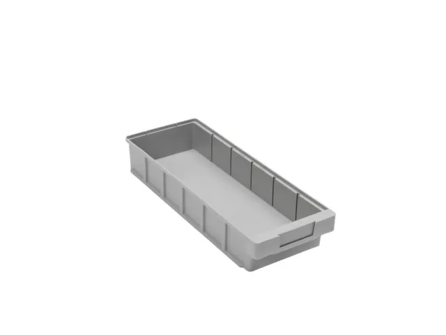 Bac Compartimentable Hxlxp 83X186X500Mm Pp Gris