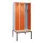 locker met bank,voor scheiding van kleding,HxBxD 2120x900x815mm,3vak