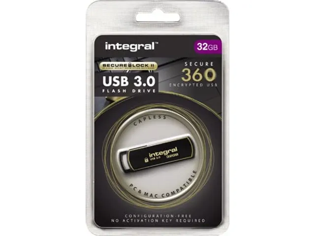 360 Secure USB 3.0 stick, 32 GB