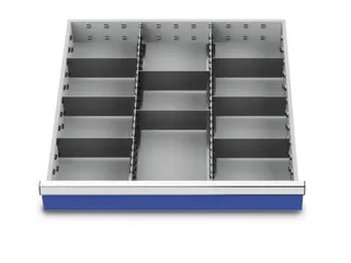 Lade-Indelingsset,V. Werkbank,8Lengteverdeler/2Scheidingsplaten - 3