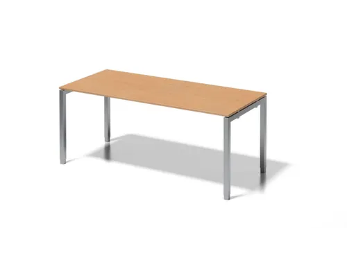 In hoogte verstelbaar bureau,HxBxD 650-850x1800x800mm,blad beuken