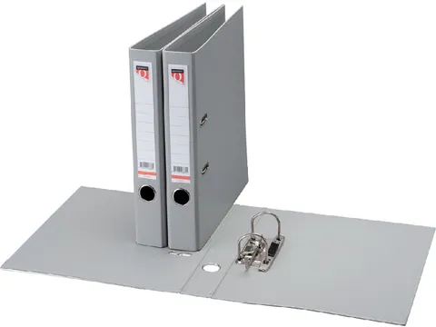 Ordner Quantore A4 50mm PP grijs Voordeelbundel