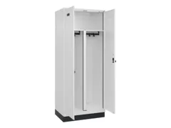 PBM-locker,HxBxD 1950x800x500mm,2vak,vak B 400mm,draaigrendel