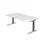 In hoogte verstelbaar bureau,HxBxD 680-850x2000x1000mm,blad wit