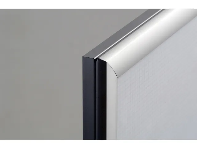 Kliklijst Seco A4 25mm LED slim zilver