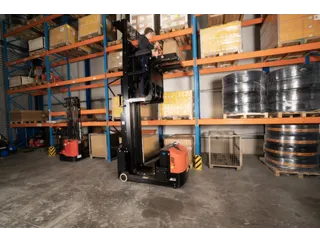 orderpicker,draagverm. 500kg,aandrijfwiel PU,vorkrollen PU - 11