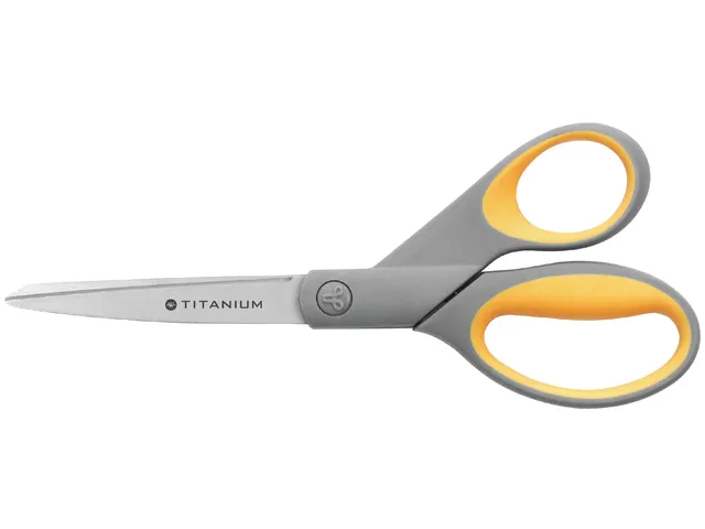 Kantoorschaar Westcott 210mm met softgrip titanium