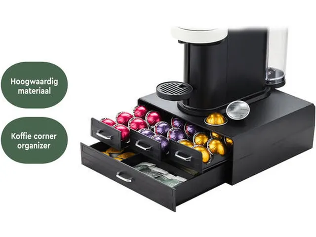 Koffiecapsulehouder CD400 4 Lades