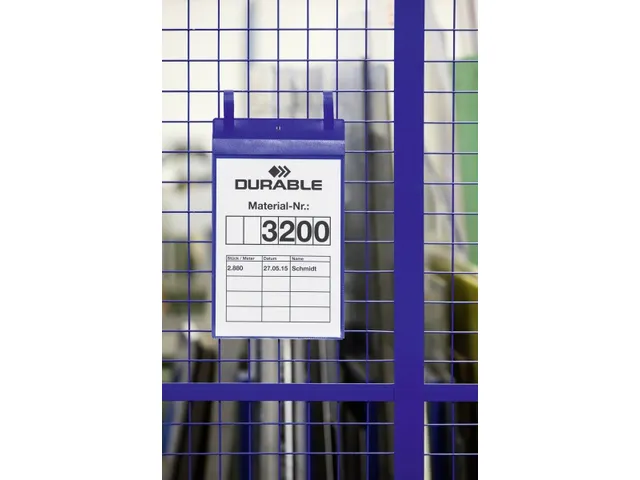 Hoes met bindriemen A4 staand formaat