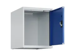opzetkast,v. locker,1vak.,vak B 400mm,HxBxD 500x400x500mm,cilinderslot