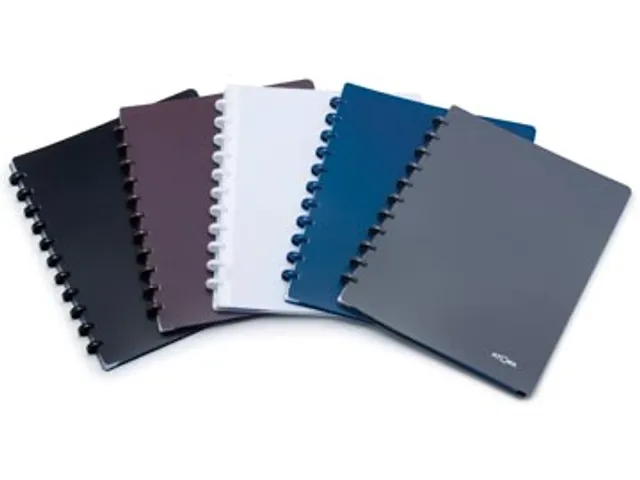 protège-documents pour A4 en PP 60 pochettes couleurs assorties