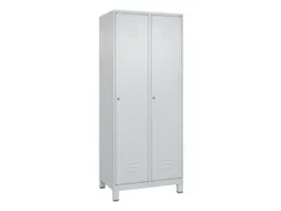 locker,HxBxD 1950x800x500mm,2vak,vak B 400mm,cil.-slot,voeten
