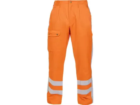 Hydrowear Protective Clothing Auxerre werkbroek, fluo oranje, maat 60,