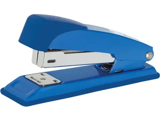 Nietmachine metaal voor nietjes nr. 24/6, 26/6 30 vel 50mm blauw - 2