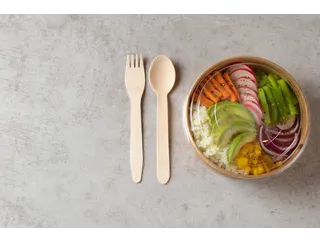 Saladebakdeksel IEZZY Ø185mm rPET 50 stuks - 3