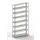 magazijnstelling,grondveld,HxBxD 2500x1254x304mm,veldl. 800kg