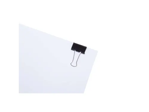Papierklem MAUL 213 Foldback 32mm capaciteit 13mm zwart