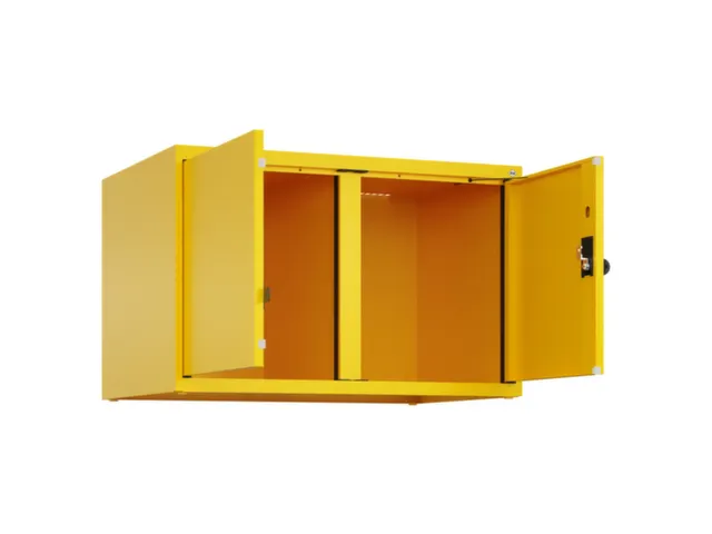 opzetkast,v. locker voor scheiding van kleding,2vak.,vak B 400mm