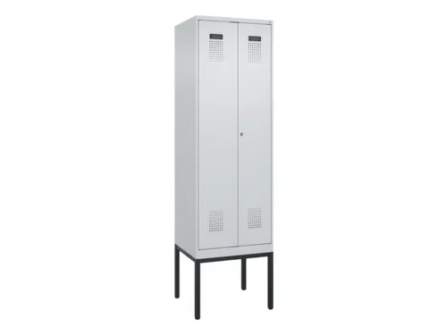 locker voor scheiding van kleding,HxBxD 2120x600x500mm,2vak