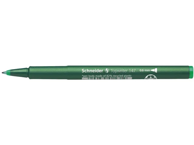 Fibrepen Schneider Topwriter 147 0,6mm vert