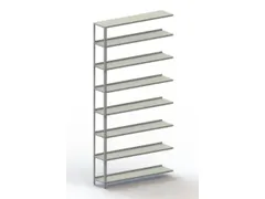 magazijnstelling,aanbouwveld,HxBxD 2500x1252x304mm,veldl. 800kg