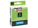 D1 labeltape 19 mm Rood op wit 45805