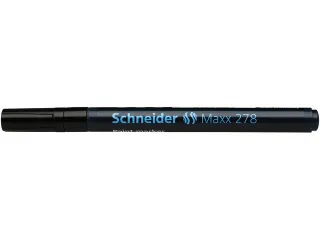 Lakmarker Schneider Maxx 278 0.8mm Zwart - 1