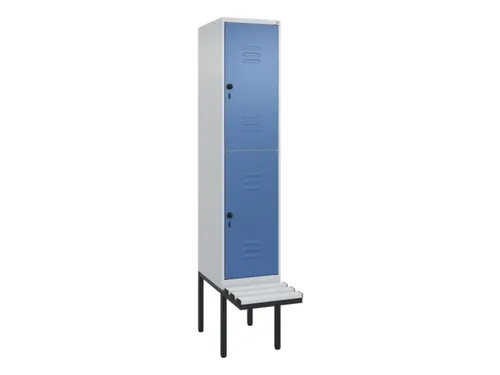 Dubbeldekse dekenkist,HxBxD 2120x400x815mm,1x2vak.,vak B 400mm