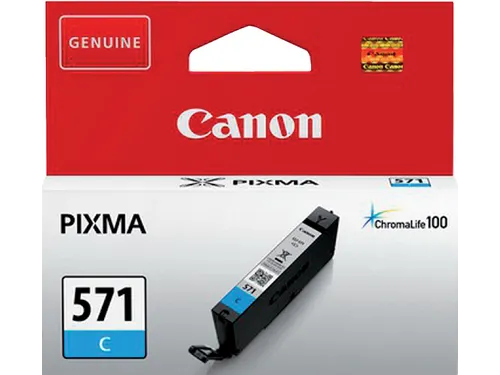 Inktcartridge Canon CLI-571 Cyaan