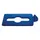 Deksel Mixed Recycling Voor Slim Jim Recyclingstation Blauw