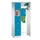 personeelsgarderobe cil.slot 1950x850x500mm 1x5 vakken 400mm RAL5012