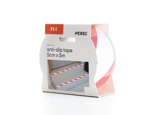 Anti Slip Tape 5cmx5m Rood/WIT