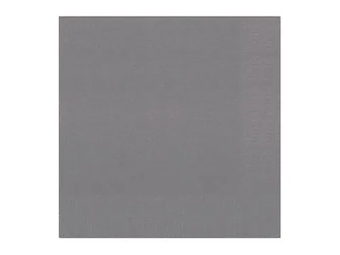 Duni Servet 33x33cm 2 laags Granite grijs 8x250 stuks