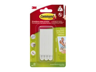 Bevestigingsstrip Command klik vast smal 5,4kg wit - 4